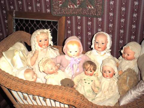 antique child doll restoration