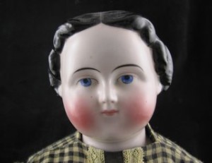 1840 Round Face China Doll