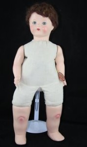 Antique American Mama doll body style