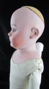 ABG Alt Beck Gottschalk antique doll L side head after