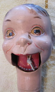 Dapper Dan ventriloquist doll head