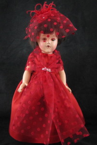 Lady in Red Doll Dress
