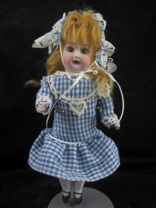 8" German bisque head 5 piece body doll